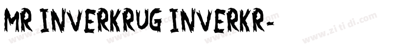 mr Inverkrug Inverkr字体转换